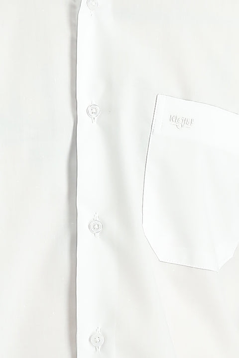 White Long Sleeve Non-Iron Classic Cotton Shirt