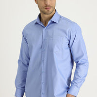 Light Blue Long Sleeve Classic Non-Iron Cotton Shirt