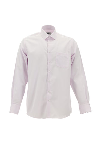  Toz Pembe Uzun Kol Klasik Non Iron Pamuklu Gömlek