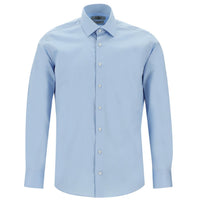 Light Blue Long Sleeve Classic Non-Iron Cotton Shirt