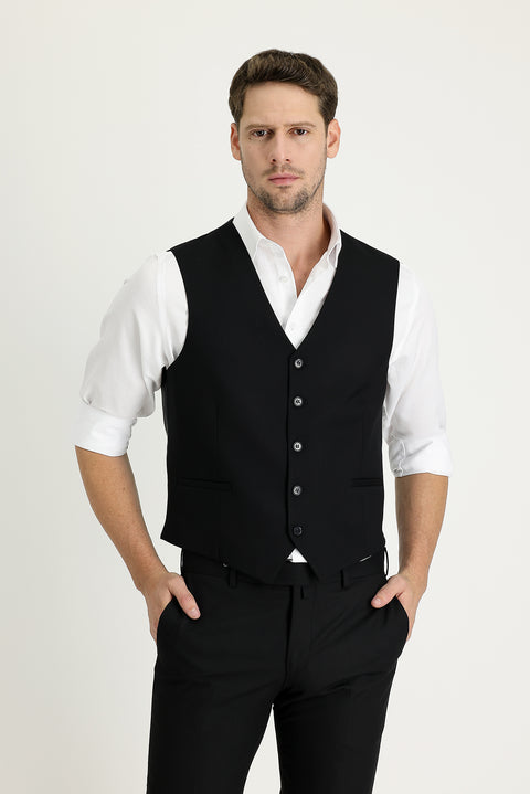 Black Classic Vest