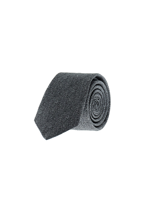Black Patterned Tie