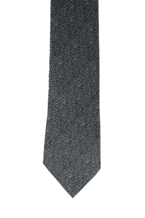 Black Patterned Tie