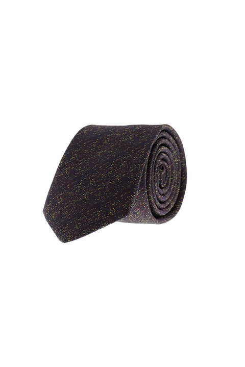 Medium Grey Patterned Tie