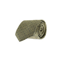 Medium Brown Patterned Tie