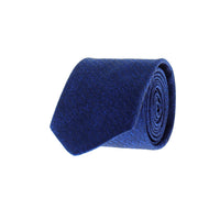 Dark Navy Micro-Patterned Tie