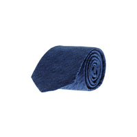Dark Navy Patterned Tie