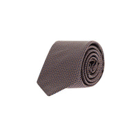 Medium Orange Patterned Tie