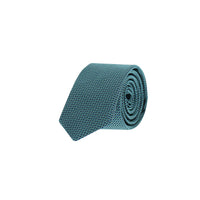 Dark Green Micro-Patterned Tie