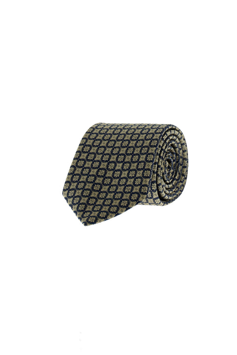 Medium Beige Patterned Tie