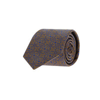 Medium Orange Patterned Tie