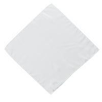 Off-White Plain Handkerchief