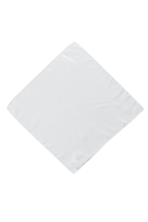 Off-White Plain Handkerchief