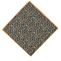 Medium Brown Patterned Handkerchief