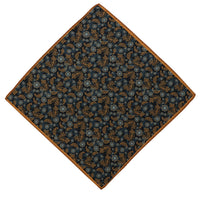 Medium Brown Patterned Handkerchief