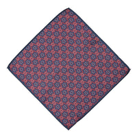 Dark Burgundy Patterned Handkerchief