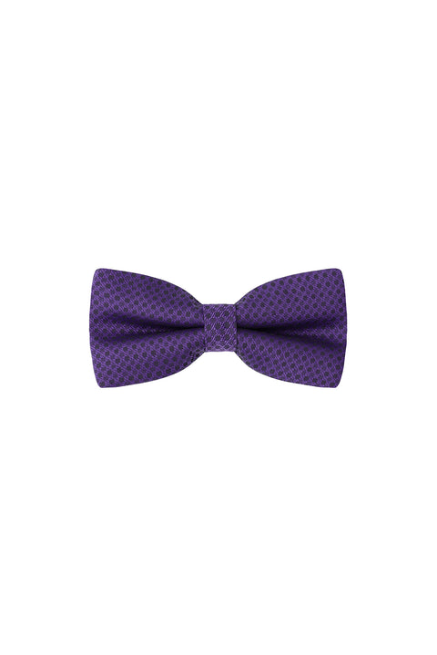 Medium Purple Patterned Bow Tie