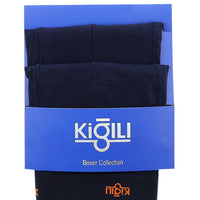 Medium Navy Blue 2-Pack Cotton Supreme Boxer Shorts Set