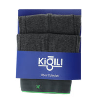 Dark Anthracite 2-Pack Cotton Supreme Boxer Set