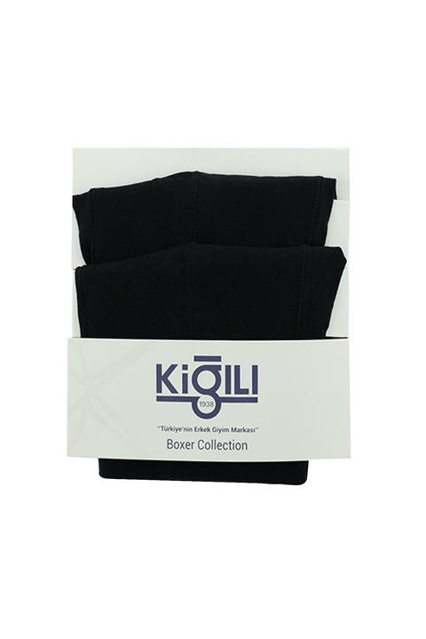 Black 2-Pack Cotton Supreme Boxer Set