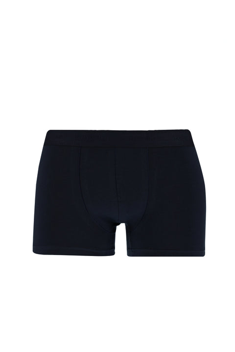 Medium Navy Blue 2-Pack Cotton Supreme Boxer Shorts Set