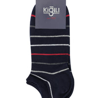 Medium Navy Blue 2-Pack Cotton Sports Socks Set