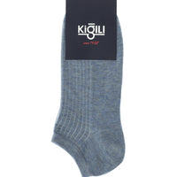 Dark Blue Melange 2-Pack Sports Socks