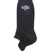 Medium Gray Melange 2-Pack Cotton Sports Socks Set