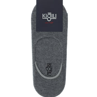 Medium Grey Melange 2-Pack Cotton Loafer Socks