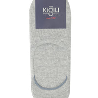Medium Grey Melange 2-Pack Cotton Loafer Socks