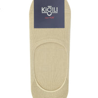 Medium Beige 2-Pack Cotton Loafer Socks