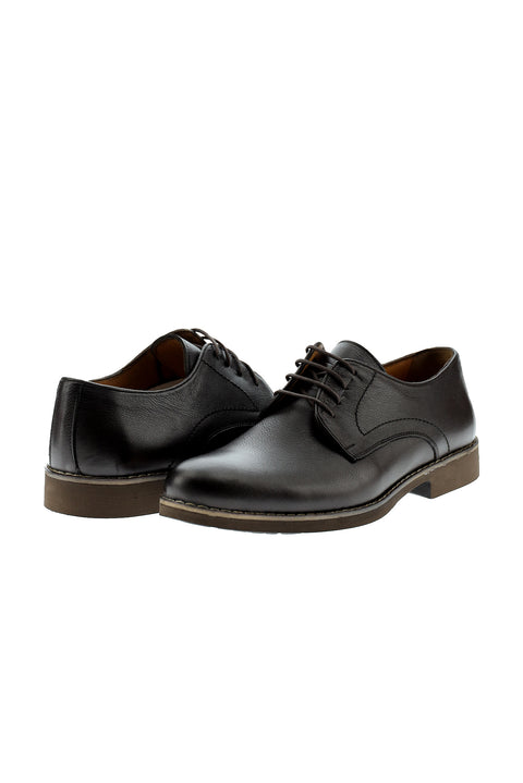 Medium Brown Classic Leather Shoes