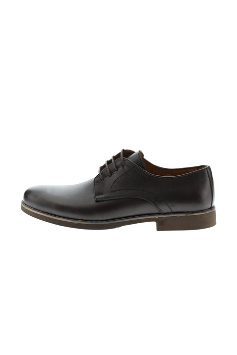 Medium Brown Classic Leather Shoes