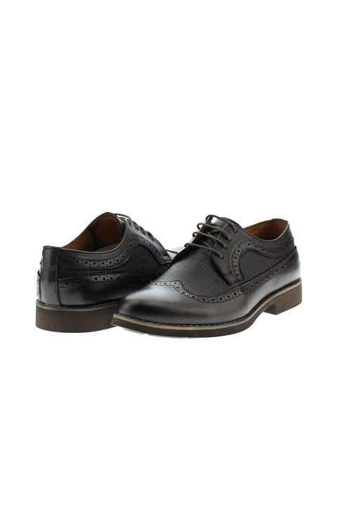 Medium Brown Classic Leather Shoes