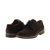 Medium Brown Casual Nubuck Leather Shoes