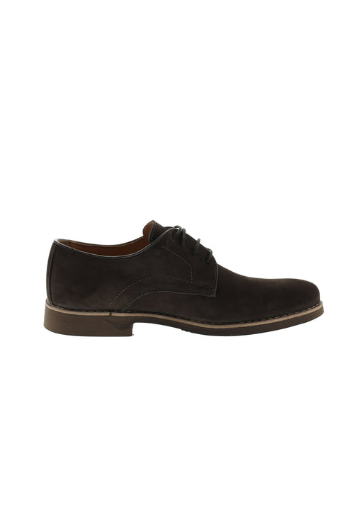 Medium Brown Casual Nubuck Leather Shoes