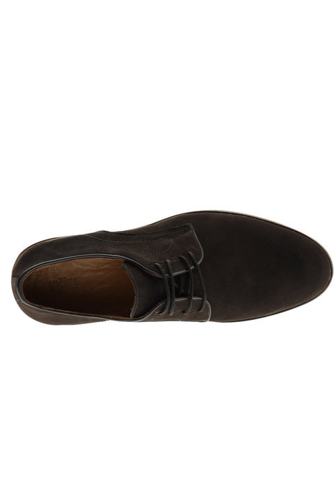 Medium Brown Casual Nubuck Leather Shoes