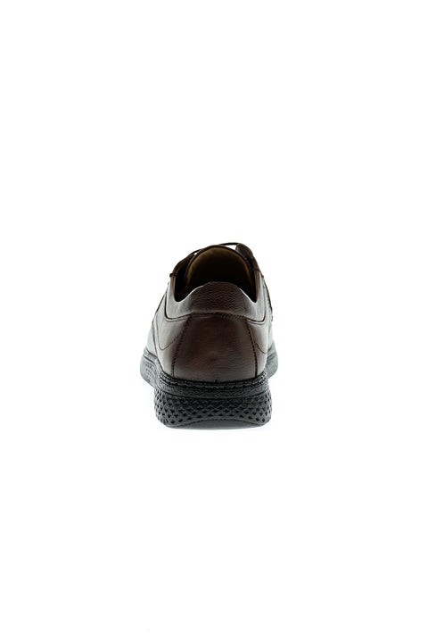Medium Brown Casual Leather Shoes