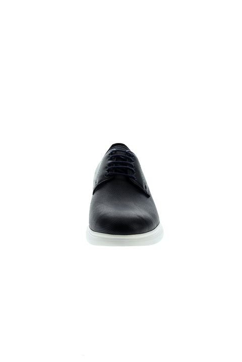 Medium Navy Casual Leather Shoes