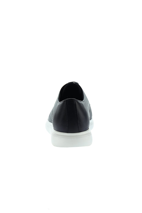Medium Navy Casual Leather Shoes