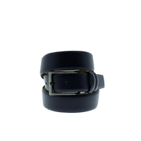 Dark Navy Classic Leather Belt