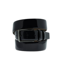 Dark Navy Classic Patent Leather Belt