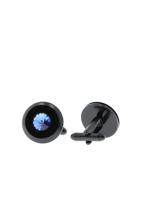 Medium Navy Cufflinks