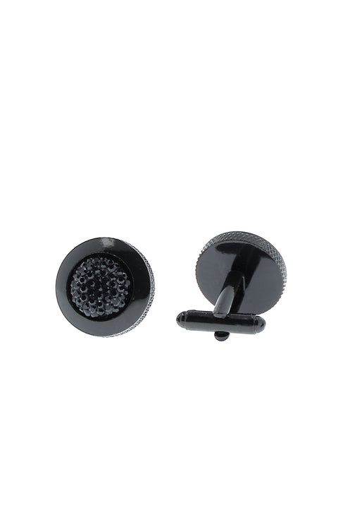 Medium Navy Cufflinks