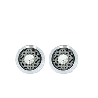 Metallic Gray Cufflinks