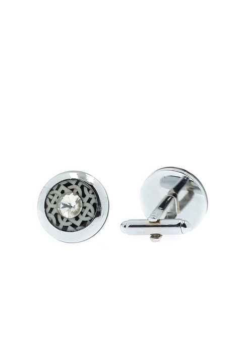 Metallic Gray Cufflinks