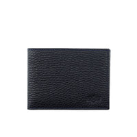 Dark Navy Leather Card Holder