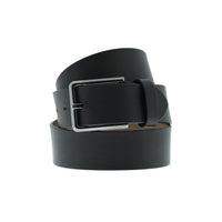 Black Sport Leather Belt