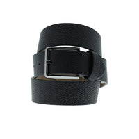 Black Sport Floter Leather Belt