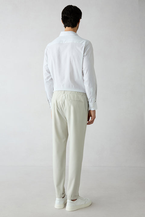Off-white 6-drop Regular Fit Standard Cut Suit